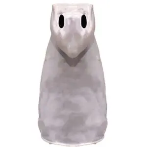 Croci hondencape Tricky Ghost 35 cm – omkeerbaar spook en tovenaar - Afbeelding 4