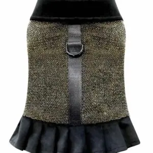 Croci hondentuig Goldie M 43-45 cm – jurkje met kraagje - Afbeelding 1