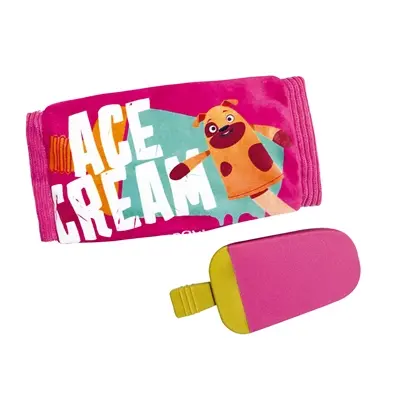 Croci hondenspeelgoed Ace Ice Cream 2-in-1 20 x 11 cm – ritselend