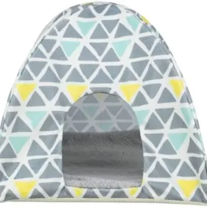 Trixie wigwam Sunny voor hamsters en degoes 37 x 35 x 37 cm – 3 stuks - Afbeelding 4