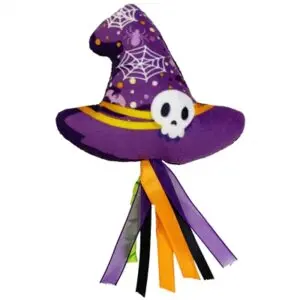 Happy Pet Halloween kattenspeeltje heksenhoed met catnip 18 x 11 x 3,5 cm - Afbeelding 1