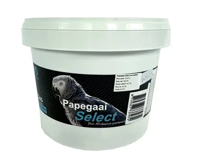 Hareco Papegaai Select vogelvoer met pellets 1 kg