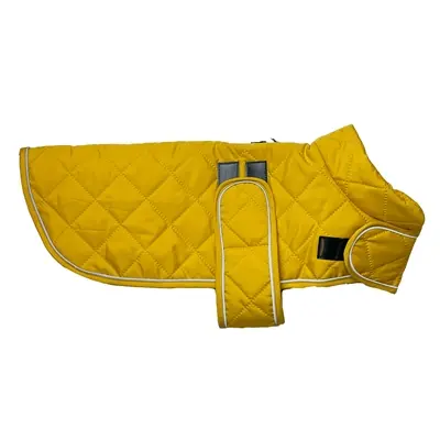 Happy Pet hondenjas Go Walk Quilted Classic mosterd XL 60 cm