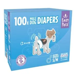 Easypets hondenluiers reu S/M 28-42 cm – 100 stuks - Afbeelding 1