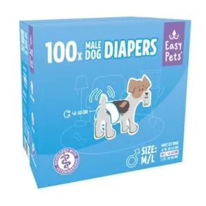 Easypets hondenluiers reu M/L 40-52 cm – 100 stuks - Afbeelding 1