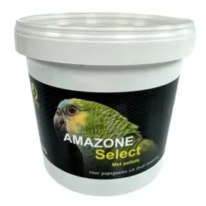 Hareco Amazone Select papegaaienvoer met pellets 1,5 kg – vetarm - Afbeelding 1