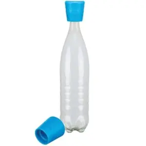 Trixie mobiele hondendouche voor petfles blauw 5 x 5,5 cm, 4 stuks - Afbeelding 4