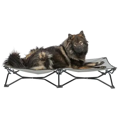 Trixie hondenstretcher beige/zwart 120 x 60 x 22 cm – inklapbaar