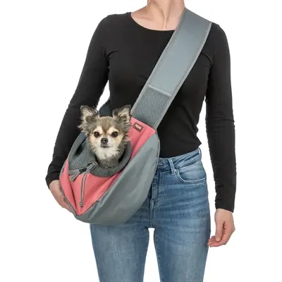 Trixie buikdrager voor honden roze 50 x 18 x 25 cm