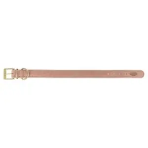 Trixie halsband hond Pure leer roze M 36-43 x 3 cm - Afbeelding 5