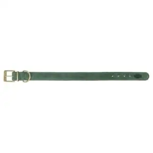 Trixie halsband hond Pure leer saliegroen M-L 39-46 x 3,5 cm - Afbeelding 5