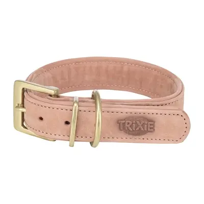 Trixie halsband hond Pure leer roze L 47-54 x 4 cm
