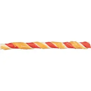 Trixie Denta Fun Barbecue Roll kippenborst 28 cm 80 g – 50 stuks - Afbeelding 1