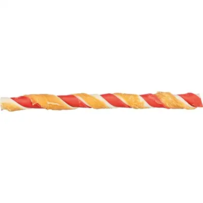 Trixie Denta Fun Barbecue Roll kippenborst 28 cm 80 g – 50 stuks