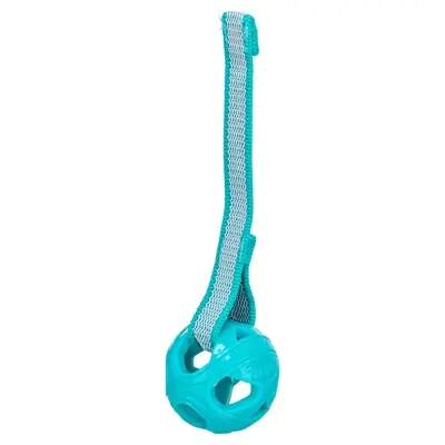 Trixie honingraat bal aan touw TPE 6 x 23 cm – 3 stuks