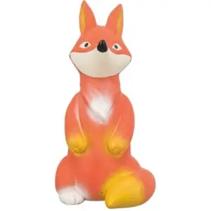 Trixie hondenspeeltje vos latex 17 cm – 3 stuks, met geluid - Afbeelding 1