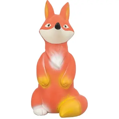 Trixie hondenspeeltje vos latex 17 cm – 3 stuks, met geluid
