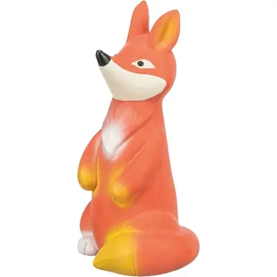 Trixie hondenspeeltje vos latex 17 cm – 3 stuks, met geluid