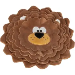 Trixie snuffelmat hond Be Eco leeuw gerecycled pluche 26 cm – 2 stuks - Afbeelding 1