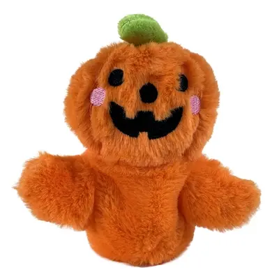 Fofos Halloween kattenspeeltje swinging pompoen 15 cm