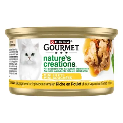 Gourmet Nature's Creations kattenvoer filet kip 24 x 85 g