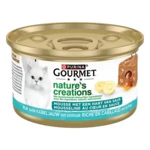 Gourmet Nature's Creations Hart van Saus kabeljauw 24 x 85 g - Afbeelding 5