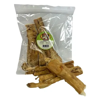 Petsnack konijnenjas 3 stuks – hondensnack van 100% konijn
