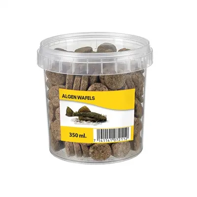Utopia algenwafels visvoer 350 ml – zinkend, voor bodemvissen