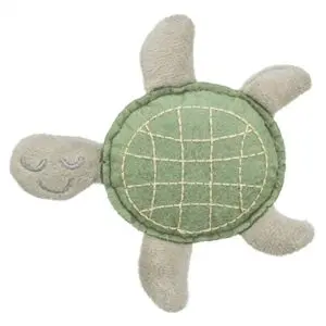 Trixie kattenspeeltje schildpad vilt met catnip 12 cm, 4 stuks - Afbeelding 1