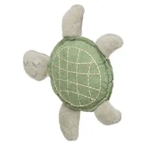 Trixie kattenspeeltje schildpad vilt met catnip 12 cm, 4 stuks - Afbeelding 4