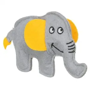 Trixie kattenspeeltje olifant vilt met catnip 15 cm, 4 stuks - Afbeelding 4