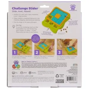 Nina Ottosson denkspel hond Challenge Slider level 2 26 x 24 x 5 cm - Afbeelding 5