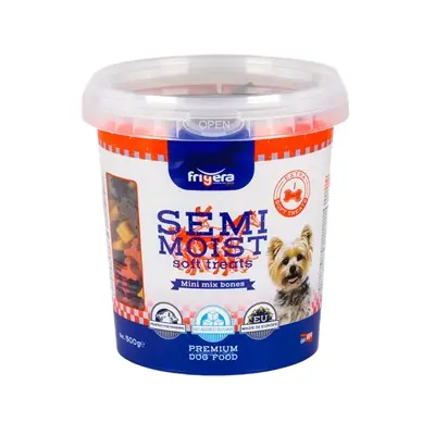 Frigera Soft Treats mini mix botjes 500 g – zonder toegevoegde suikers