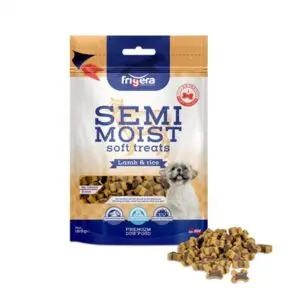 Frigera Soft Treats botjes lam en rijst 10 x 165 g - Afbeelding 1