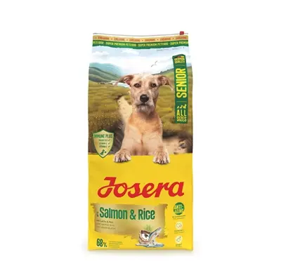 Josera hondenvoer Senior zalm en rijst 12,5 kg – vetarm