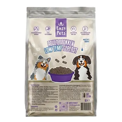 Easypets hondenvoer Low Temp geperst Adult 2 kg – glutenvrij