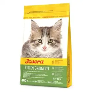 Josera kattenvoer Kitten graanvrij 400 g – ook voor moederkatten - Afbeelding 1