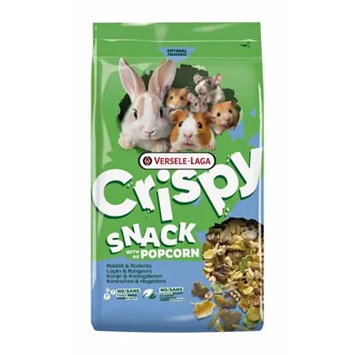 Versele-Laga Crispy Snack met popcorn 550 g – knaagdiersnack