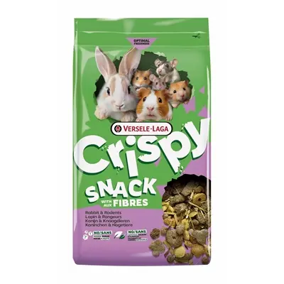 Versele-Laga Crispy Snack met vezels 550 g – knaagdiersnack