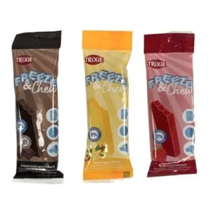 Trixie Freeze & Chew reep hondensnack 65 g – verkoelend ijsje, assorti - Afbeelding 5
