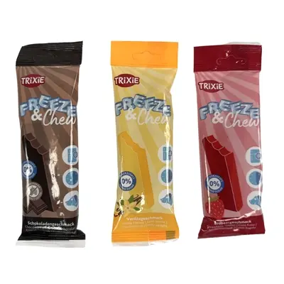 Trixie Freeze & Chew reep hondensnack 65 g – verkoelend ijsje, assorti