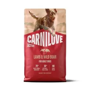 Carnilove hondenvoer Active Adult lam en wild zwijn 4 kg – graanvrij - Afbeelding 1