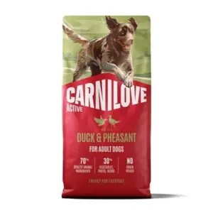 Carnilove hondenvoer Active Adult eend en fazant 12 kg – graanvrij - Afbeelding 1