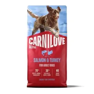 Carnilove hondenvoer Active Adult zalm en kalkoen 12 kg – graanvrij - Afbeelding 1