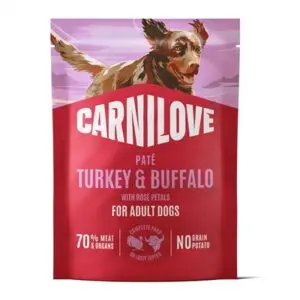 Carnilove hondenvoer pouch kalkoen, buffel en rozenblaadjes 12 x 300 g - Afbeelding 4