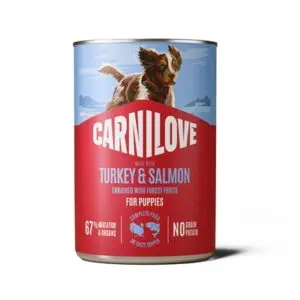 Carnilove puppyvoer blik zalm en kalkoen 6 x 400 g – graanvrij - Afbeelding 4