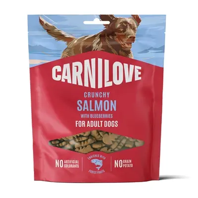 Carnilove hondensnack Crunchy zalm en blauwe bes 200 g – graanvrij