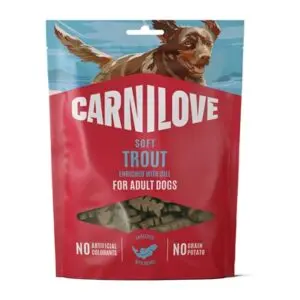 Carnilove hondensnack Soft forel en dille 200 g – graanvrij - Afbeelding 1