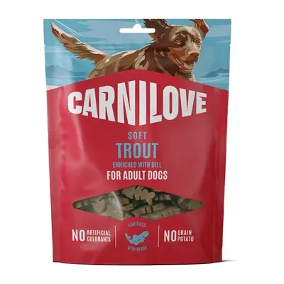 Carnilove hondensnack Soft forel en dille 200 g – graanvrij