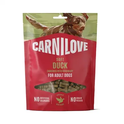 Carnilove hondensnack Soft eend en rozemarijn 200 g – graanvrij